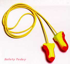 Ear Plugs, Laser Lite, Corded, NRR 32 - Latex, Supported